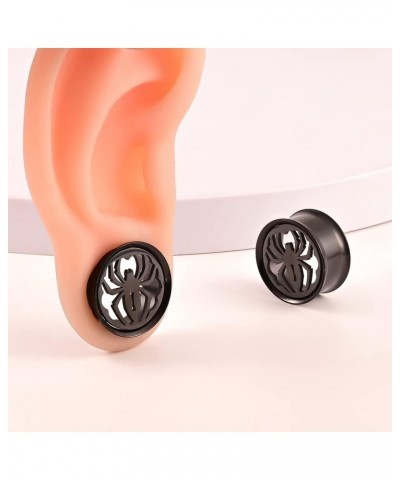 2PCS Ear Gauges 316 Stainless Steel Insect Ear Plugs Tunnels Hypoallergenic Ears Expander for Stretched Piercing Earrings Bod...