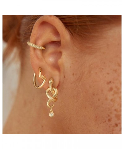 Women Ear Cuff Earring Gold Non Pierced Ear Cartilage Clip on Wrap Hoop 14K Gold Filled Tiny Boho Beach Simple Minimalist Del...