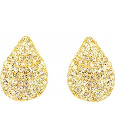 Indian Bollywood Artistic stud designer Earrings jewelry in Gold or Silver Tone For Women. D120 Gold $9.34 Earrings