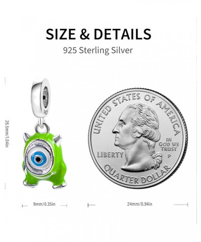 925 Sterling Silver Charms for Bracelets and Necklaces Women Girls Dangle Pendants Beads Charms Jewelry Gift Big Eyed Monster...