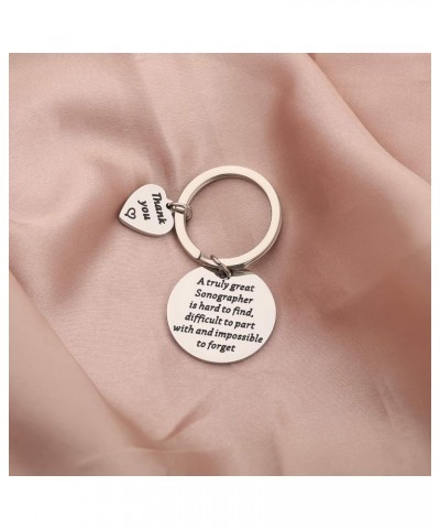 Sonographer Gifts Sonographer Keychain Ultrasound Tech Gifts Sonographer Keychain $11.41 Pendants