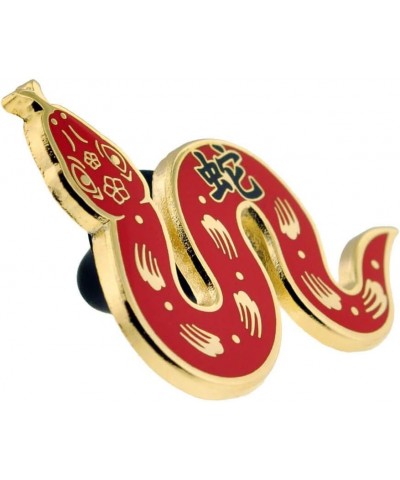 ChineseZodiac Enamel Lapel Pin 100 Pack Snake $16.45 Brooches & Pins