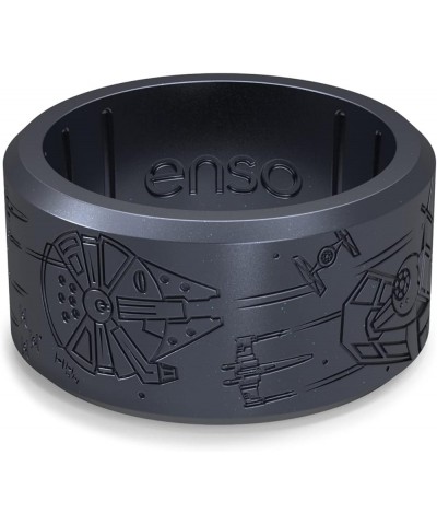 Star Wars Marquee Silicone Rings, Wide Ring Collection, Comfortable and Flexible Design Trench Run 8 $28.59 Rings