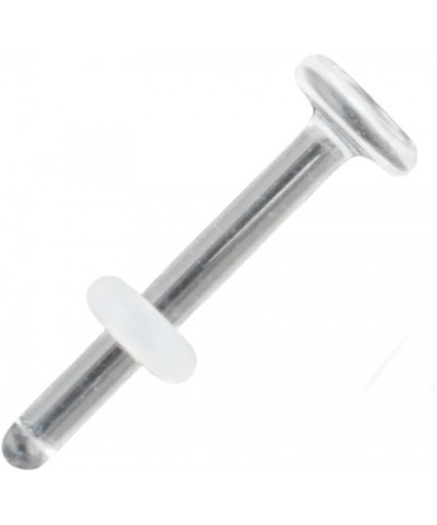 Glass Single Flared Straight Retainer 14g, 1/2" Wearable Length $12.35 Body Jewelry