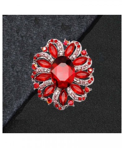 4Pcs Brooch Lot with Large Big Size Rhinestone Crystal Fashion Jewelry n $12.36 Brooches & Pins