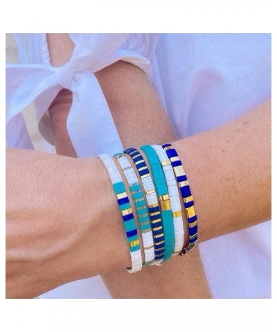 Tila Beads Stretch Bracelets Wrap Friendship Bracelets Women Beach Bracelets 12J $11.99 Bracelets