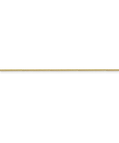 Solid 10k Yellow Gold 0.80mm Spiga Pendant Chain Necklace - with Secure Lobster Lock Clasp 10.0 Inches $89.46 Necklaces