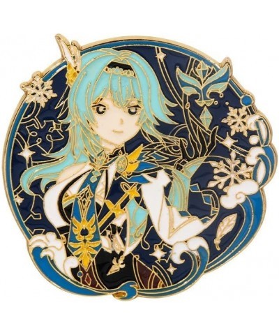 Genshin Brooch Pin Impact Badge Hutao Xiao Tartaglia Keqing Kong Mona Exquisite Cosplay Eula Lawrence $11.08 Brooches & Pins