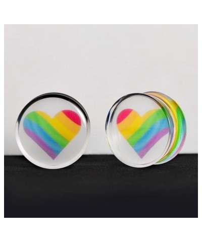 2 PCS Resin Acrylic Transparent Screw Tunnels Ear Expander Stretcher Piercing Ear Gauges 19mm PO-D3188 $9.12 Body Jewelry