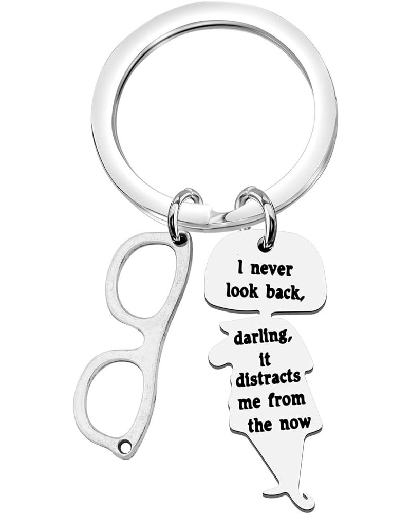 Edna Movie Inspired Keychain I Never Look Back Darling it distracts from The Now Keychain Movie Lover Gift Keychain $8.51 Pen...