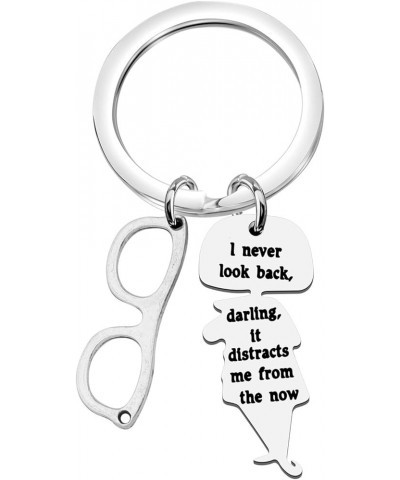 Edna Movie Inspired Keychain I Never Look Back Darling it distracts from The Now Keychain Movie Lover Gift Keychain $8.51 Pen...