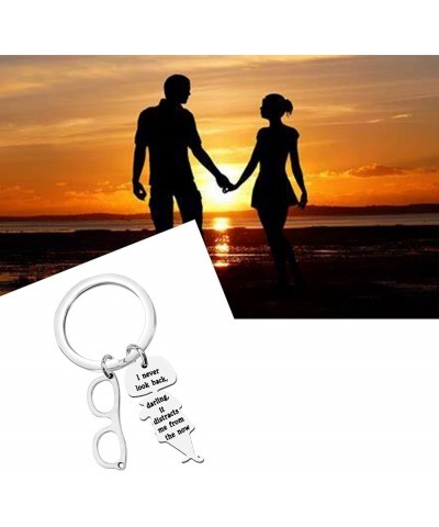 Edna Movie Inspired Keychain I Never Look Back Darling it distracts from The Now Keychain Movie Lover Gift Keychain $8.51 Pen...