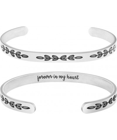 ???????? ???????? for Women In Memory of Jewelry Gift Sympathy Remembering Loss of One You Loved Cuff Bracelets Forever in my...