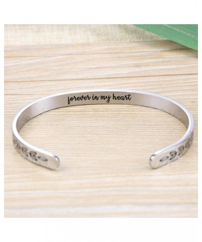 ???????? ???????? for Women In Memory of Jewelry Gift Sympathy Remembering Loss of One You Loved Cuff Bracelets Forever in my...