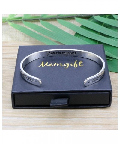 ???????? ???????? for Women In Memory of Jewelry Gift Sympathy Remembering Loss of One You Loved Cuff Bracelets Forever in my...