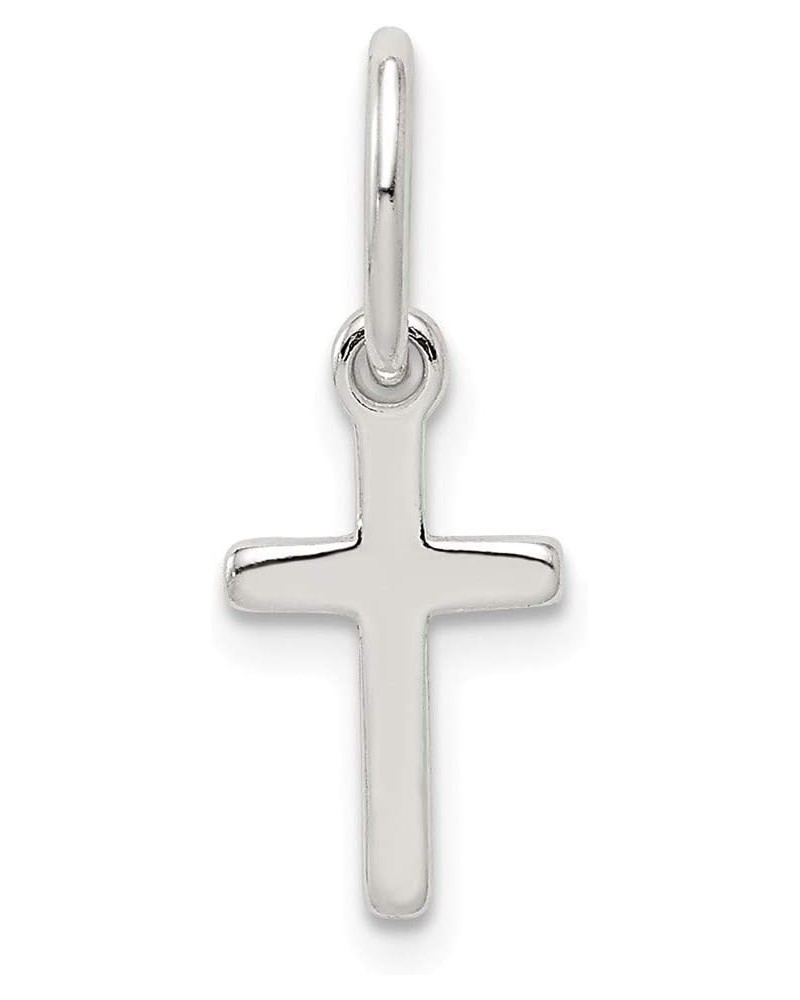 925 Sterling Silver Small Cross Charm Pendant $12.72 Pendants