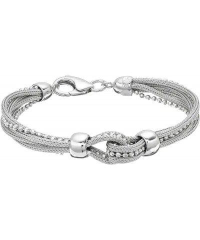 925 Sterling Silver Bracelet for Women | 7.5 Inches Silver Mesh Bracelet $39.60 Bracelets