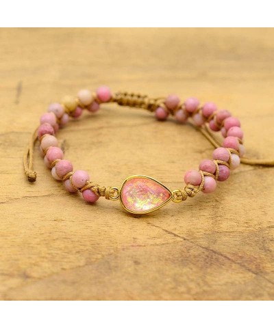 Boho Jasper Handmade Bracelet: Bohemian Natural Stone Jewelry Bohemian Style Jasper Bracelet Gemstone Beads Bracelet Jewelry ...