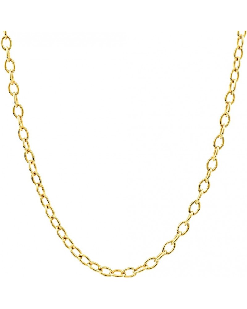 Gold Chain Necklace Collection for Women and Men - Box, Clip & Cable 22 Inches Cable (3.6mm) $16.40 Necklaces