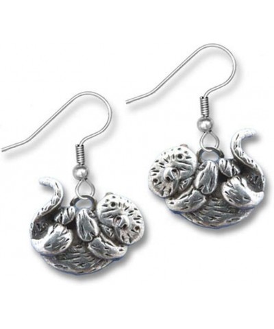 Pewter Sea Otter Earrings $17.76 Earrings