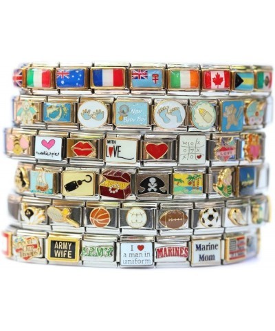 New Charms State Flag Photo Italian Charm Charm - US States Indiana $7.77 Bracelets