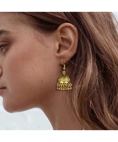 Tribal jewelry round earrings tassel earrings gold/silver $4.95 Earrings