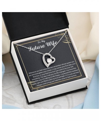 To My Future Wife Necklace Future Wife Gifts Engagement Necklace Gift For Fiance Woman To My Wife Necklace Soulmate Necklace ...