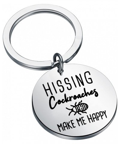 Hissing Cockroach Keychain Hissing Cockroach Make Me Happy Keychain Cockroach Lover Gift Hissing Cockroach K $9.82 Bracelets