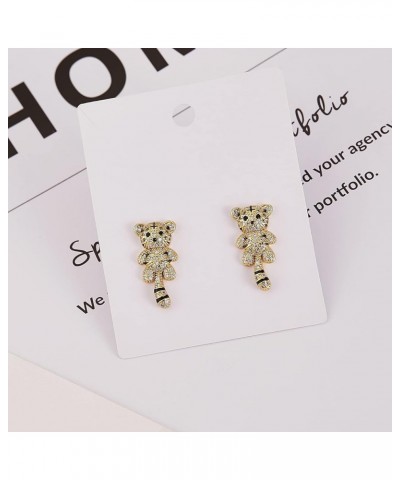 18K Gold Plated Animal Stud Earring for Women Cubic Zirconia Earring Animal Fashion Stud Jewelry for Birthday Mother's Day Gi...