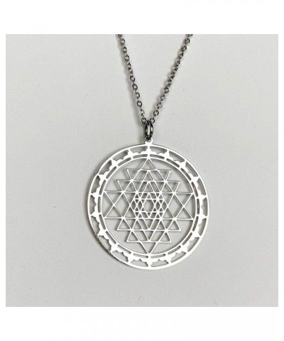 Sri Yantra necklace Silver $23.61 Necklaces