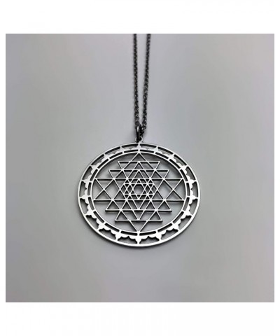 Sri Yantra necklace Silver $23.61 Necklaces