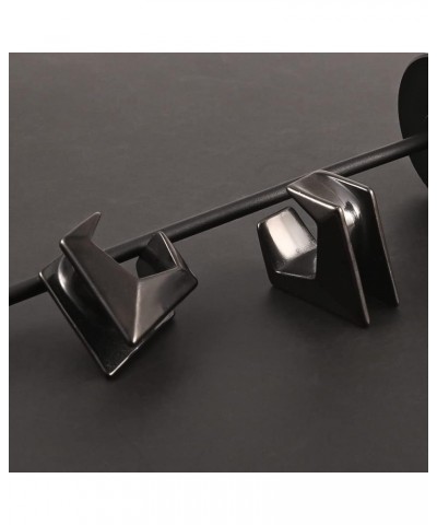 2PCS Rhombus Saddle Plugs Tunnels Hypoallergenic Stainless Steel 0g 2g Opening Ear Gauges Piercing Expander Stretchers Fashio...