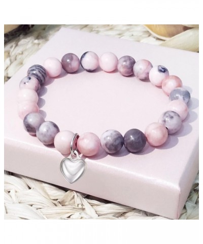 Gifts for Women, Natural Stone Girls Inspirational Bracelet for Mom Grandma Nana Bonus Mom Aunt Granddaughter Daughter Niece ...