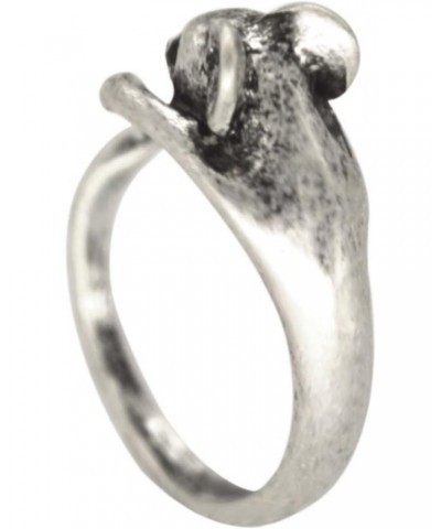 Little Mouse Ring - Mouse Ring Adjustable Animal Wrap Ring Vintage Silver Tone | Gold Tone (Sliver) $8.25 Rings