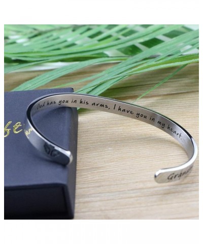 ???????? ???????? for Women In Memory of Jewelry Gift Sympathy Remembering Loss of One You Loved Cuff Bracelets Memorial Gran...