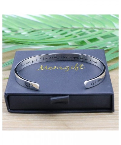 ???????? ???????? for Women In Memory of Jewelry Gift Sympathy Remembering Loss of One You Loved Cuff Bracelets Memorial Gran...