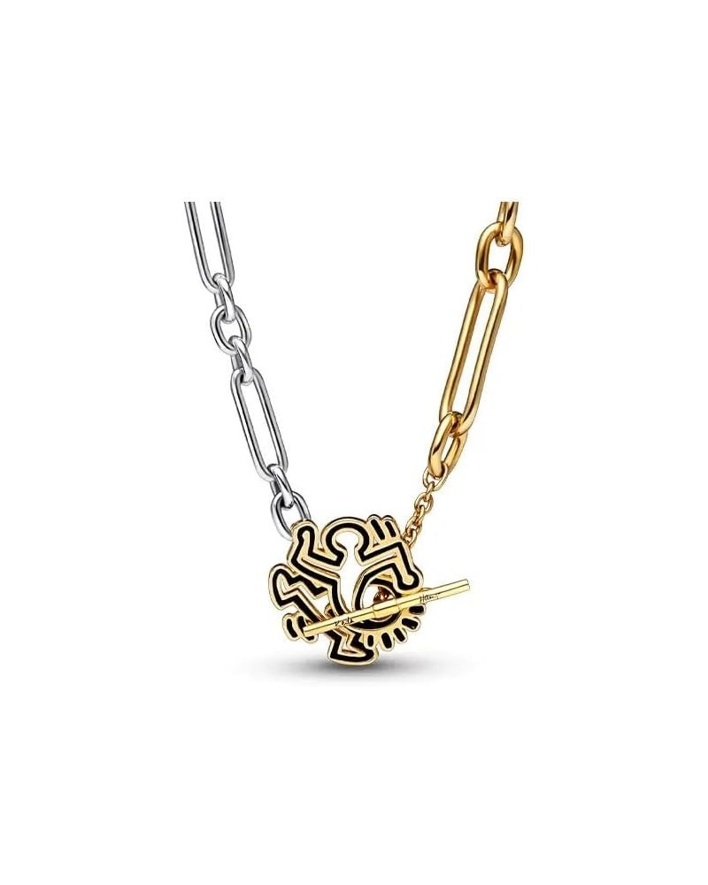 925 Silver Women's Jewelry Original Logo Necklace for Charm Accessories Pendant Women's Holiday Gift T19 $23.93 Necklaces