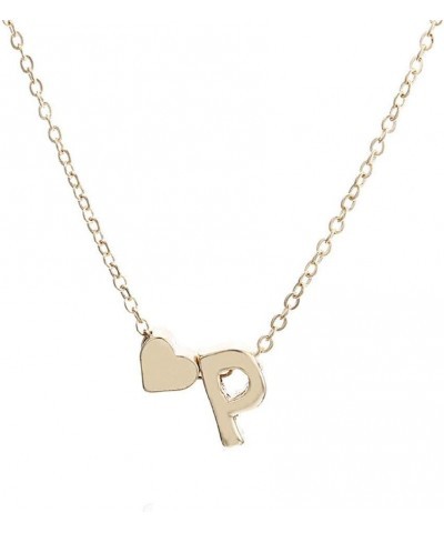 Necklaces with Initials chaintemperamentPa Dainty Small Pearl Pendant Necklace P $3.51 Necklaces