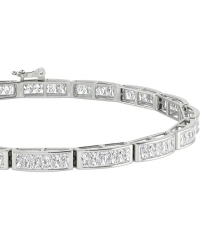 1 to 3 Carat.w. Classic Channel Set Diamond Bangle Bracelet (J-K Color I1-I2 Clarity) Platinum 2.0 carats $315.11 Bracelets