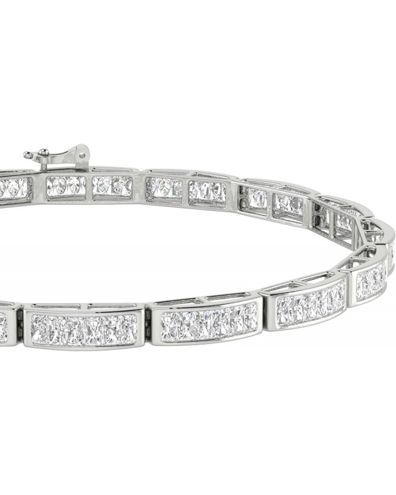 1 to 3 Carat.w. Classic Channel Set Diamond Bangle Bracelet (J-K Color I1-I2 Clarity) Platinum 2.0 carats $315.11 Bracelets