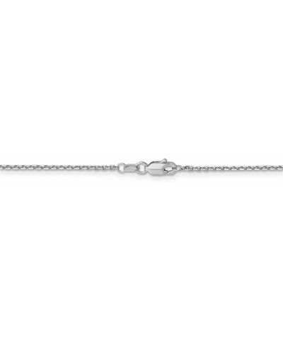 10k White Gold Diamond-Cut Cable Chain Necklace 16.0 Inches 1.4 mm $42.50 Necklaces