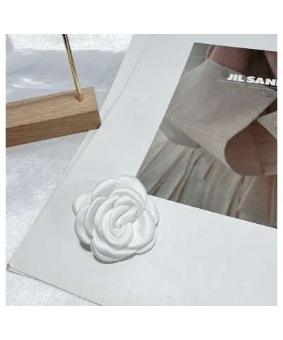 Rose Flower Small Brooches Pins Delicate Camellia Flowers Brooch Classic for Wedding Party Dance Banquet for Women Teen Girls...