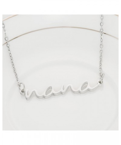 Nana Necklace for Women Grandma from Granddaughter Grandkids Necklaces Mohters Day Best Gifts for Nana $7.16 Necklaces