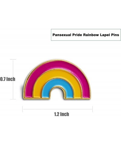 2/12/50/100Pcs Pan Pansexual Pride Rainbow Lapel Pins Bulk-Supports LGBT Progress Gay Brooch Badge for Men Women Clothes Bags...