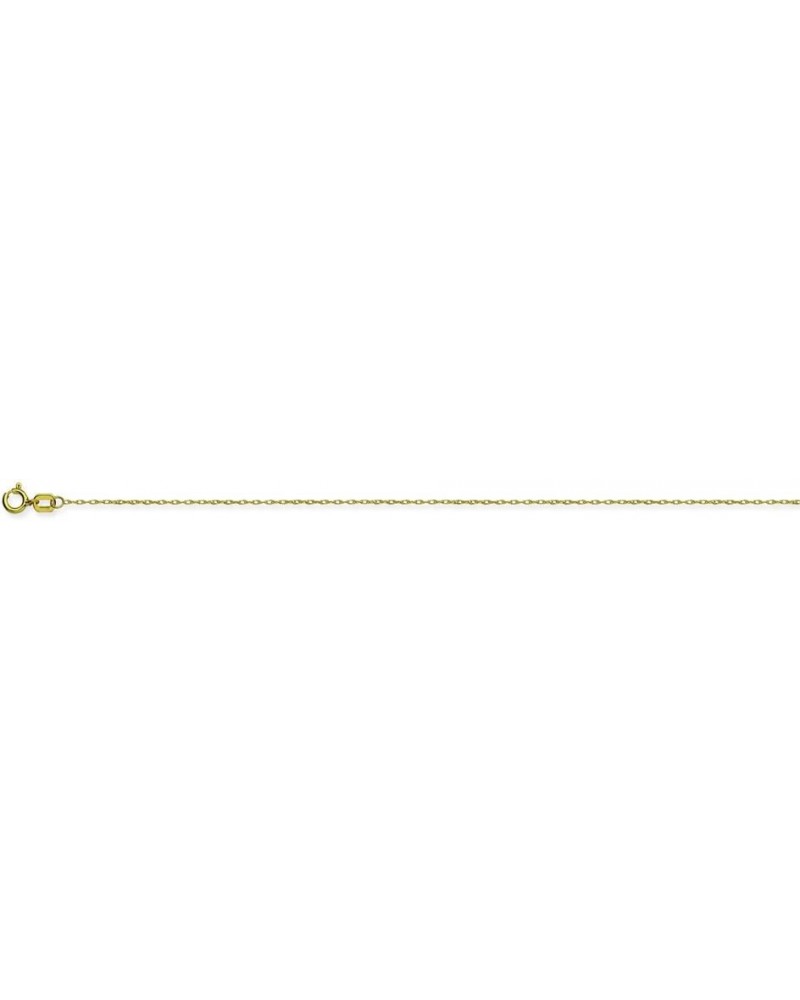 14K Yellow Gold 0.65 Light Rope Chain in 16 inch, 18 inch, & 20 inch 16.0 Inches $38.64 Necklaces