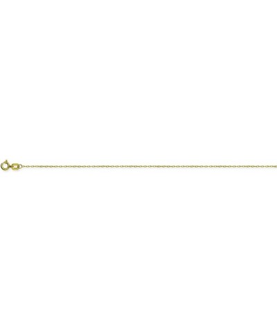 14K Yellow Gold 0.65 Light Rope Chain in 16 inch, 18 inch, & 20 inch 16.0 Inches $38.64 Necklaces