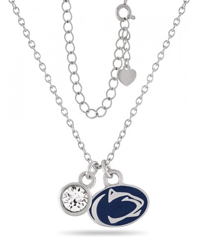 Penn State Jewelry Necklace for Women 2 - Penn State - Lion Necklace with Crystal $12.04 Necklaces