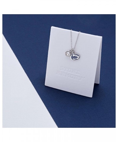 Penn State Jewelry Necklace for Women 2 - Penn State - Lion Necklace with Crystal $12.04 Necklaces