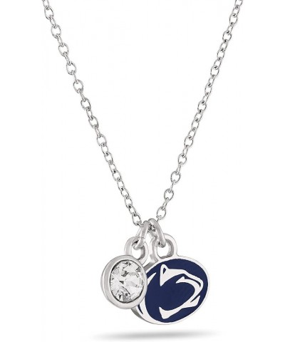 Penn State Jewelry Necklace for Women 2 - Penn State - Lion Necklace with Crystal $12.04 Necklaces