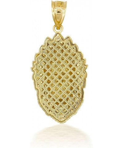 10K Yellow, White, or Rose Gold Native American Chief Head Pendant - Choice of Metal 10K Yellow Gold $125.05 Pendants